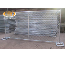 6*12 ft galvanized chain link temporary fence